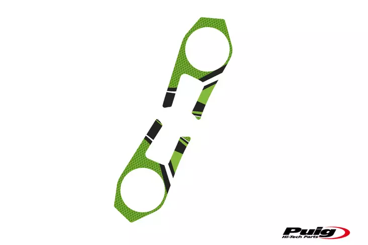 Puig Yoke Protector Kawasaki Zx6R 09-16 C/Green - Moottoripyörän kaatumatapit - D300289 - 1
