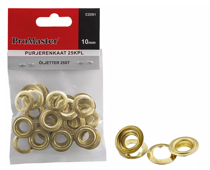 Purjerenkaat 10mm / 25kpl - Peitteet ja pressut - LX14369 - 1