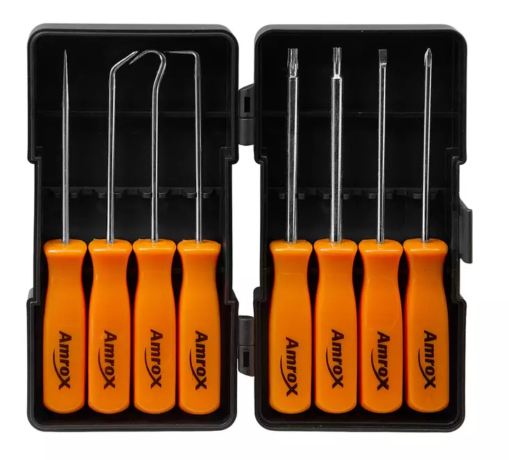 RUUVIMEISSELI JA TIIVISTEKOUKKUSARJA 8-OS - Ruuvimeisselit - LX18629 - 1