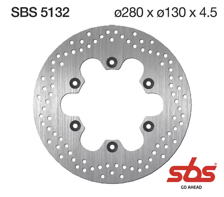 Sbs Jarrulevy Standard - Moottoripyörän jarrulevyt - D241759 - 1
