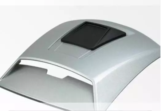 Schuberth C4 ventilation scoop, glossy silver - Motorsport varaosat ja tarvikkeet - D343359 - 1