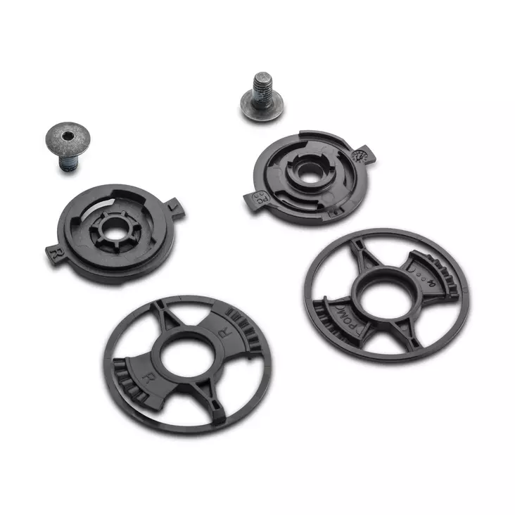 Schuberth C5/E2/S3 Visiirin Rotation capsule ja Base plate, pari - Kypärän visiirit - D489759 - 1