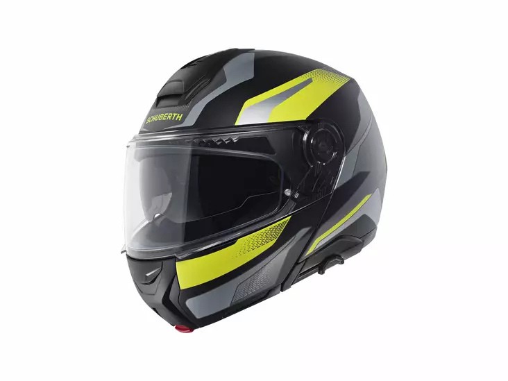 Schuberth Helmet CONCEPT Tracer yellow matt - Avattavat kypärät - D522439 - 1