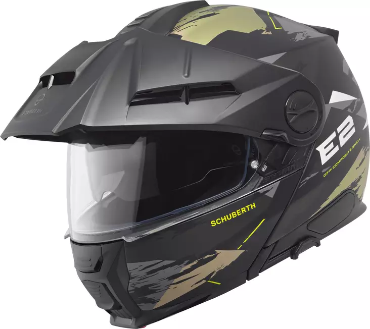 Schuberth Kypärä E2 Trail Vihreä - Avattavat kypärät - D528679 - 1