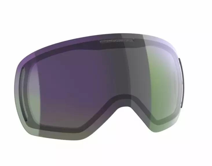 Scott Repl Lens LCG Evo w/ Case enhancer green chrome - Ajolasien varaosat ja tarvikkeet - D324669 - 1