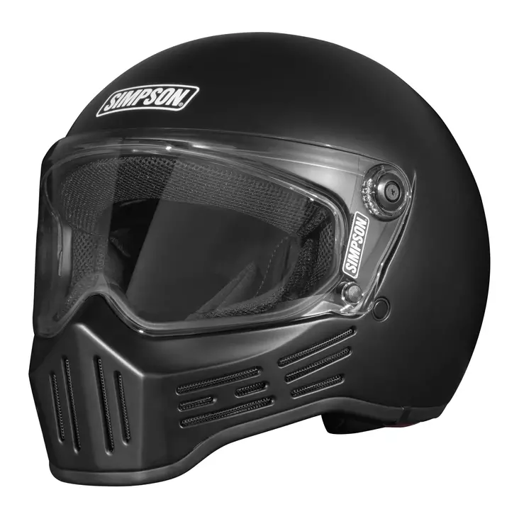 SIMPSON Kypärä M30 Solid Mattamusta - Umpikypärät - D535819 - 1