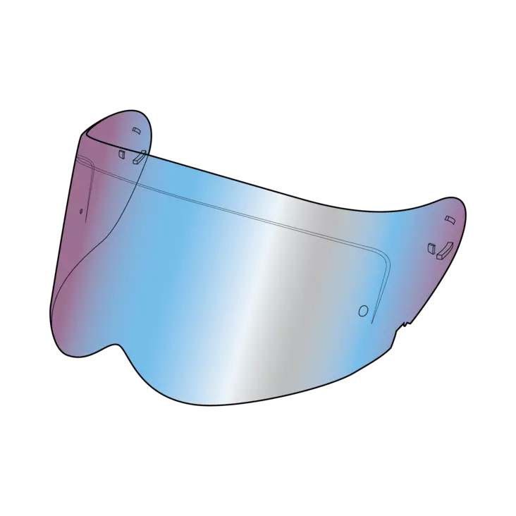SIMPSON Venom/Speed visiiri Iridium - Kypärän visiirit - D380859 - 1