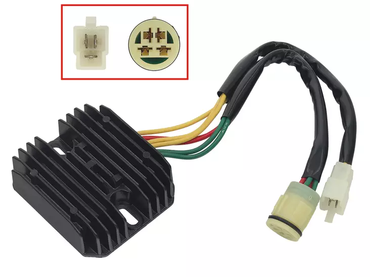 Sixty5 Jännitteensäädin/Tasasuuntaaja XRV750 93-00 - Moottoripyörän lataussäätimet - D433939 - 1