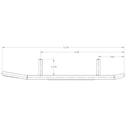 Sno-X Ripper Four Ohjausrauta pari 4" Kovametalli - Motorsport varaosat ja tarvikkeet - D10849 - 1
