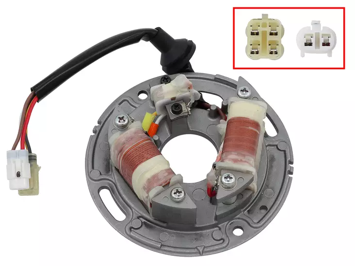 Sno-X Staattori, Yamaha Viking 540/VK540 1993-05 - Moottorikelkan staattorit - D484219 - 1