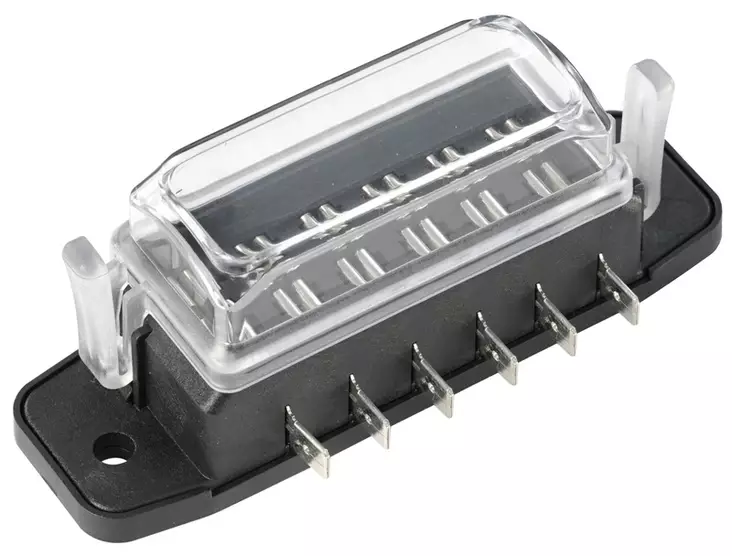 Sulake boksi 6 - Veneen kytkentäkiskot - D123649 - 1