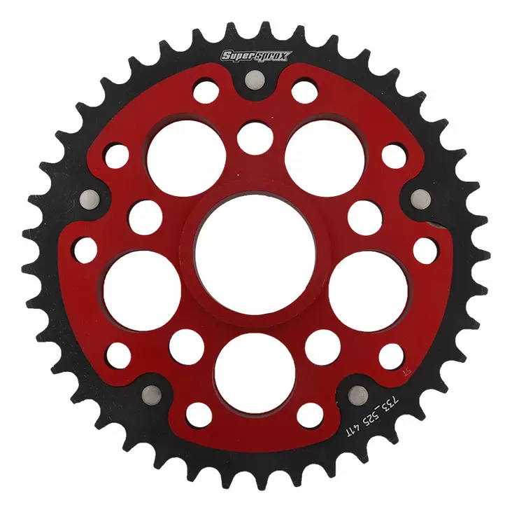 Supersprox Stealth Takaratas Punainen - Moottoripyörän takarattaat - D294599 - 1