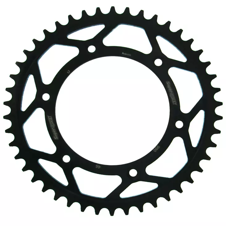Supersprox Teräs takaratas KTM/Husqv./Husab. Musta 46 - Moottoripyörän takarattaat - D211759 - 1