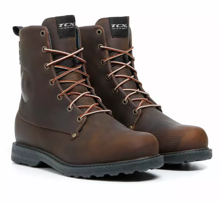 TCX Blend 2 WP ruskeat vedenpitävät moottoripyöräajosaappaat - Moottoripyötä ajosaappaat - D415789 - 1