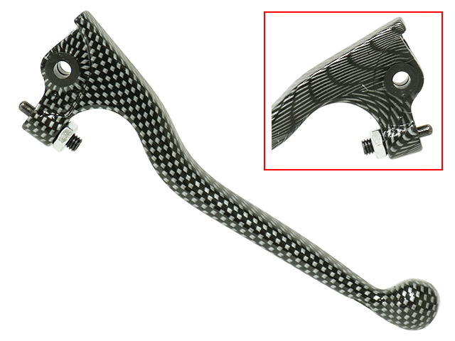 Tec-X Jarruvipu, Carbon-kuvio, Derbi Senda / Gileras RCR,SMT, Yamaha DT 50 R, SM - Mopon ja skootterin jarruvivut - D193179 - 1