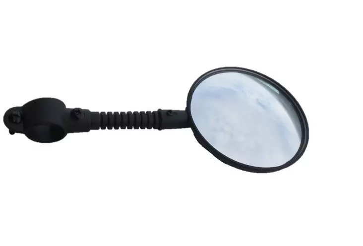 Tec-X Peili, Oikea / Vasen, Yleismalli, Musta, Laajakulma, Klemmari, Joustovarsi - Mopon ja skootterin peilit - D212379 - 1