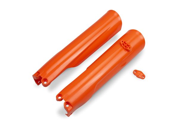UFO Etuhaarukan suojat SX/SX-F 125-450 23- EXC/F 24-.. Oranssi 127 - Offroad haarukansuojat - D457239 - 1
