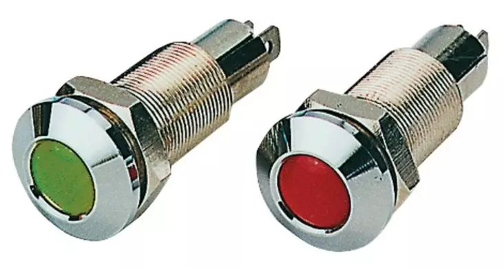 Varoitusvalo punainen - Veneen virtalukot ja merkkivalot - D123669 - 1