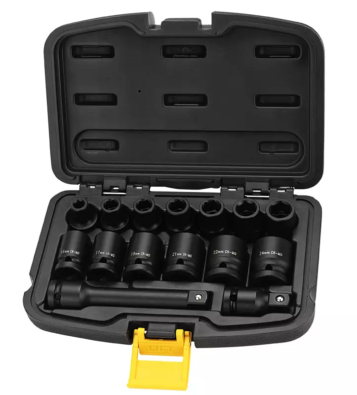 Voimahylsysarja 1/2" 15-os. 8-24mm - Työkalut - LX7499 - 1