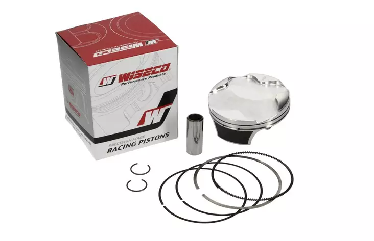 Wiseco Piston Kit YZ250F '19-23 CR. 13.8:1 (76.95mm) - Moottoripyöräm männät ja mäntäsarjat - D392079 - 1