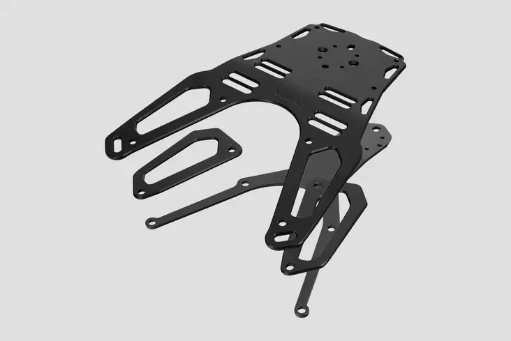 Yakk EXP Luggage rack Husqvarna 701 Enduro/Supermoto (16-25) black - Motorsport varaosat ja tarvikkeet - D547309 - 1