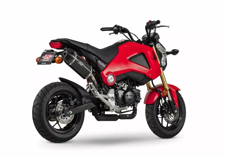 Yoshimura Slip-On Honda Grom 2014-15 Signature Rs-9 So Ss-Cf-Cf - Moottoripyörän äänenvaimentimet - D334149 - 1