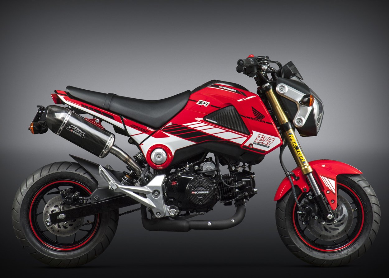 Yoshimura Graphics Yoshimura Honda Grom 2014-15 Yoshimura Graphics Kit Red - Pienkonepiste ...