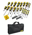 42pce screwdriver set + bag, stanley - Tarvikevaraosat-503 - 503-STHT0-62113STA - 1