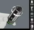 8790 c wheel impaktor socket with 1/2" drive, wera - Hylsyt ja voimahylsyt - 503-004595WERA - 2