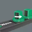 9602 magnetic socket rail, 1/2", empty, wera - Hylsyt ja voimahylsyt - 503-136422WERA - 3