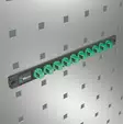 9602 magnetic socket rail, 1/2", empty, wera - Hylsyt ja voimahylsyt - 503-136422WERA - 4