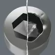 Bit for kraftform plus impact screwdriver, 1/4´´, 840 s hex 1/4´´x70, wera - Ruuvauskärjet - 503-018157WERA - 5