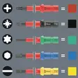 Bit screwdriver set kompakt vde 16 extra slim 1 tool finder,, wera - VDE-jännitesuojatut työkalut - 503-006608WERA - 3