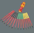 Bit screwdriver set kraftform kompakt turbo i 1 16 pcs, wera - VDE-jännitesuojatut työkalut - 503-006640WERA - 2