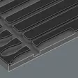 Foam insert pferd file set 1, 6 pieces, wera - Työkalut työkaluvaunuihin - 503-150183WERA - 2