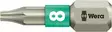 Kärki 1/4´´ 3867/1 ts torx, ruostumaton tx 8x25, wera - Ruuvauskärjet - 503-071030WERA - 1