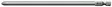 Kärki 1/4´´ 851/4 z, ph 2x152, wera - Ruuvauskärjet - 503-059786WERA - 1