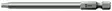 Kärki 1/4´´ 867/4 z tor tx 20x89, wera - Ruuvauskärjet - 503-060188WERA - 1