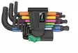 L-let hex-plus 950/9 multicolor, wera - Kuusiokoloavaimet - 503-133164WERA - 1