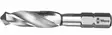 Metal drill bit 1/4´´ hss 848 4.1x44.0mm, wera - Metallinporaus - 503-104614WERA - 1