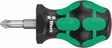 Screwdriver 350 stubby ph 2x25, wera - Ruuvimeisselit - 503-008851WERA - 1
