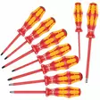 Screwdriver set 160 i/162 i/167 i/9 vde, wera - VDE-jännitesuojatut työkalut - 503-133355WERA - 1