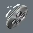 T-handle bit ratchet set for 1/4´´ bits, 17pcs, 400 ra, wera - Torx-avaimet - 503-023471WERA - 9