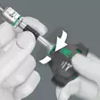 T-handle ratchet for 1/4´´ sockets, 411 a ra 1/4"x45, wera - Torx-avaimet - 503-023460WERA - 8