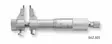 Three point inside micrometer 542 5-30/0, scala - Tarvikevaraosat-503 - 503-542-501SCALA - 1
