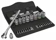 Toolset 8100 sb 7 zyklop 3/8`` metal 29 pcs, wera - Ruuvauskärkisarjat - 503-004047WERA - 6