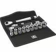 Toolset 8100 sb hf 1 3/8`` zyklop metal 13 pcs, wera - Hylsysarjat - 503-003785WERA - 1