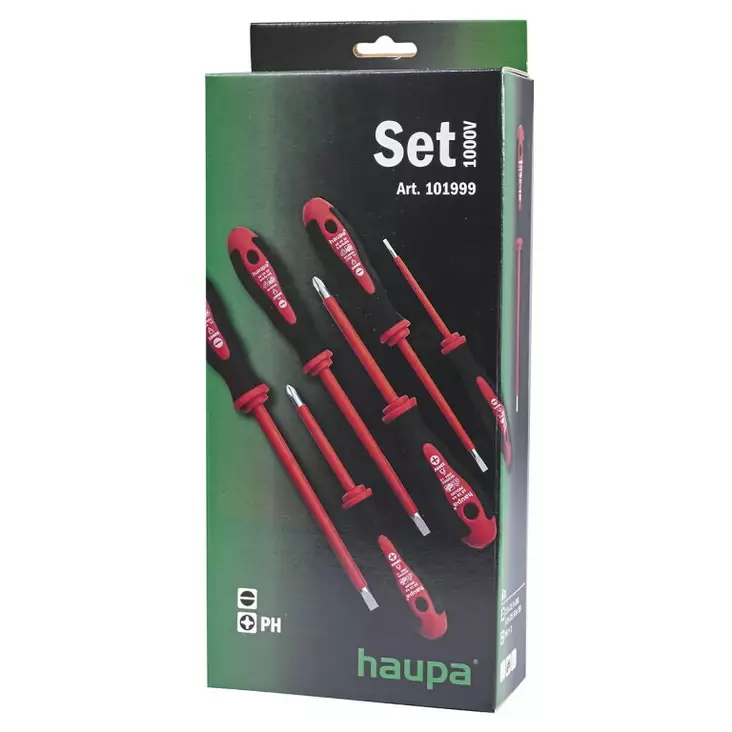 2k-vde screwdriver set ., haupa - Ruuvimeisselit - 503-101999HAUPA - 1