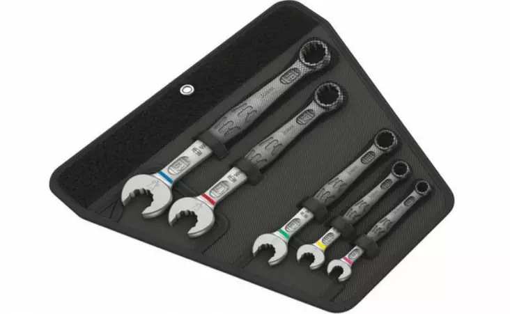 6003 joker 5 set 1 combination wrench set 8-19mm 5 osa, wera - Lenkki- ja kiintolenkkiavaimet - 503-020230WERA - 1