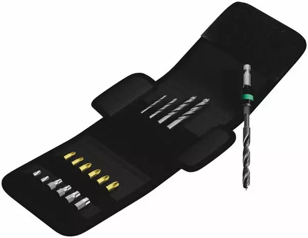 849/855/867/18 wood twist drill bits and bits set, wera - Metallinporaus - 503-104653WERA - 1